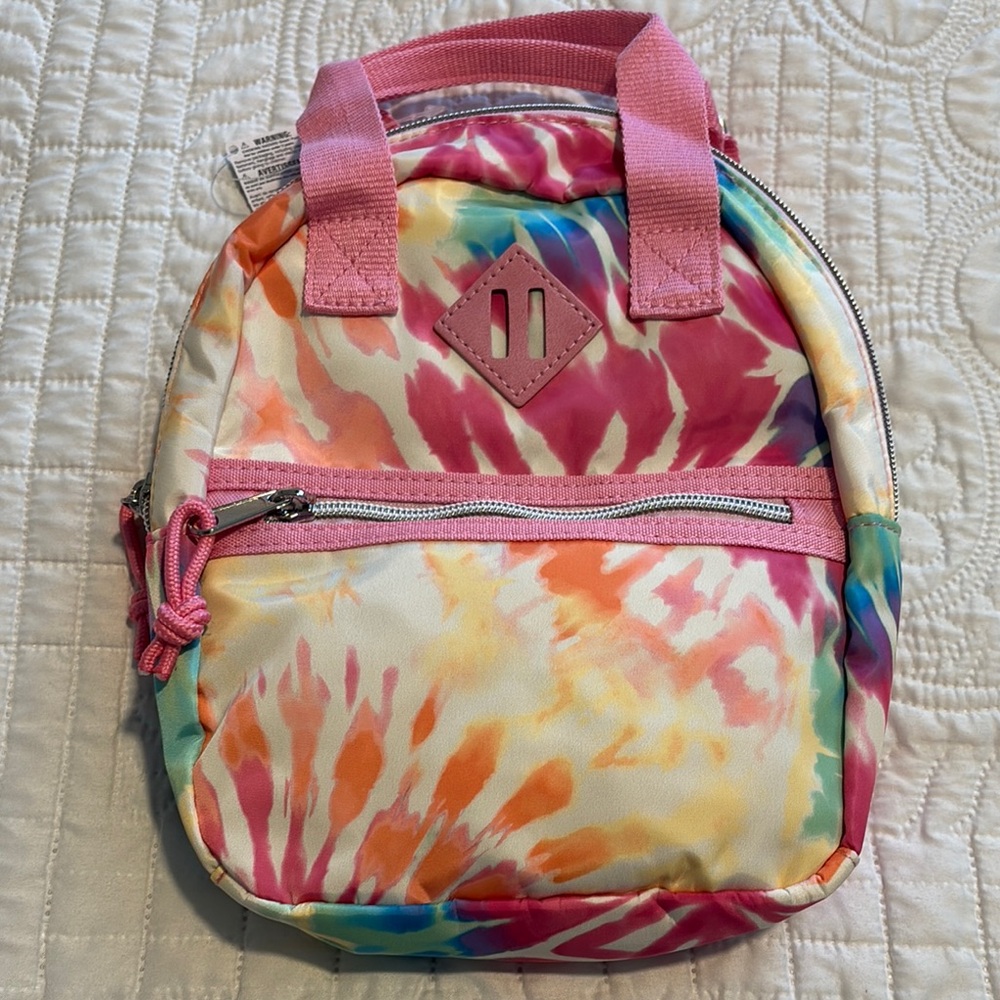 The Children's Place Tie-Dye Kids Backpack - Pink, Orange, Blue